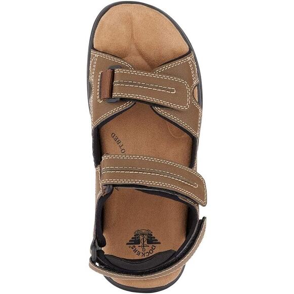 Dockers Men's Newpage Sporty Outdoor Sandal Shoe: Comfort & Durability, SZ 10 W - Picture 1 of 6